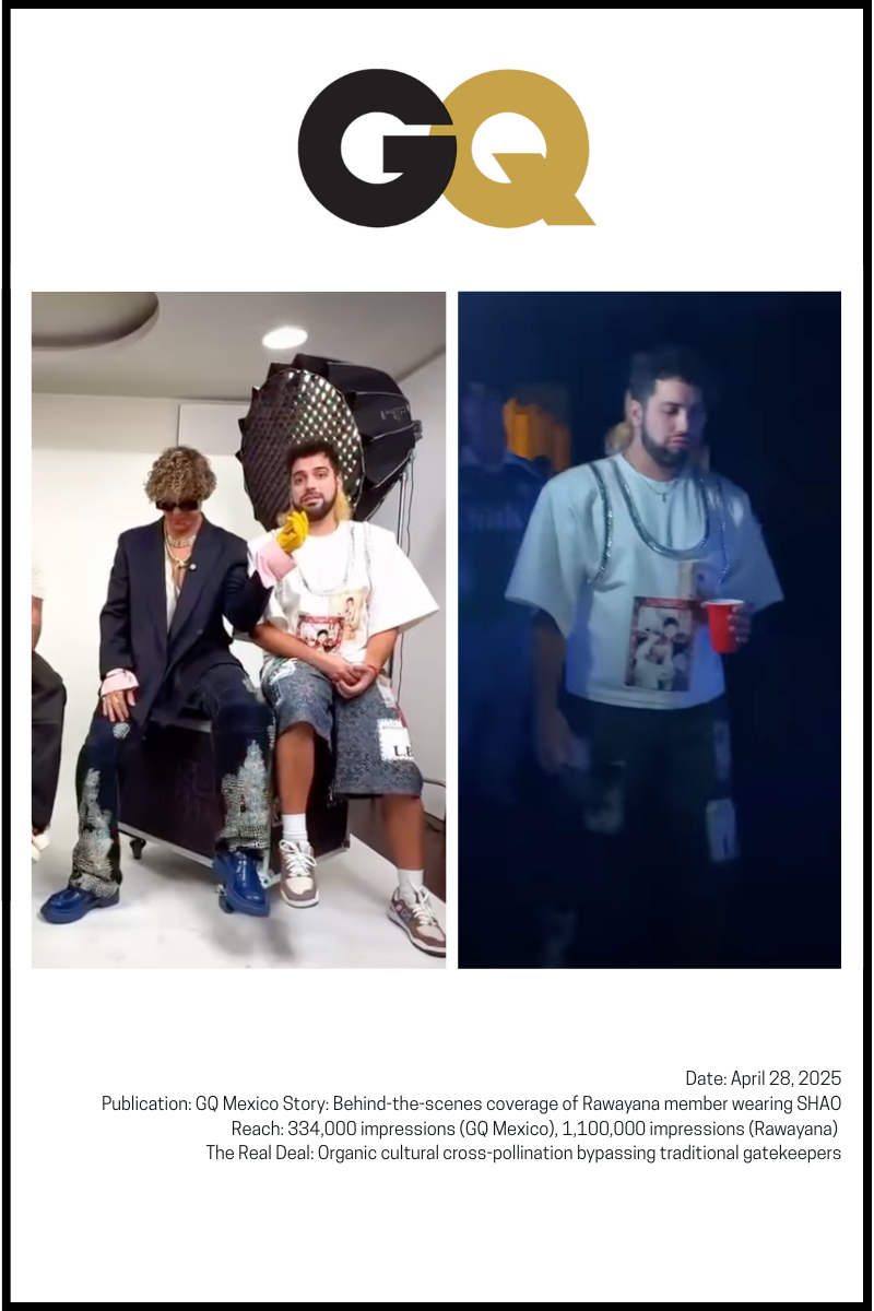 GQ MEXICO: RAWAYANA BTS IN SHAO