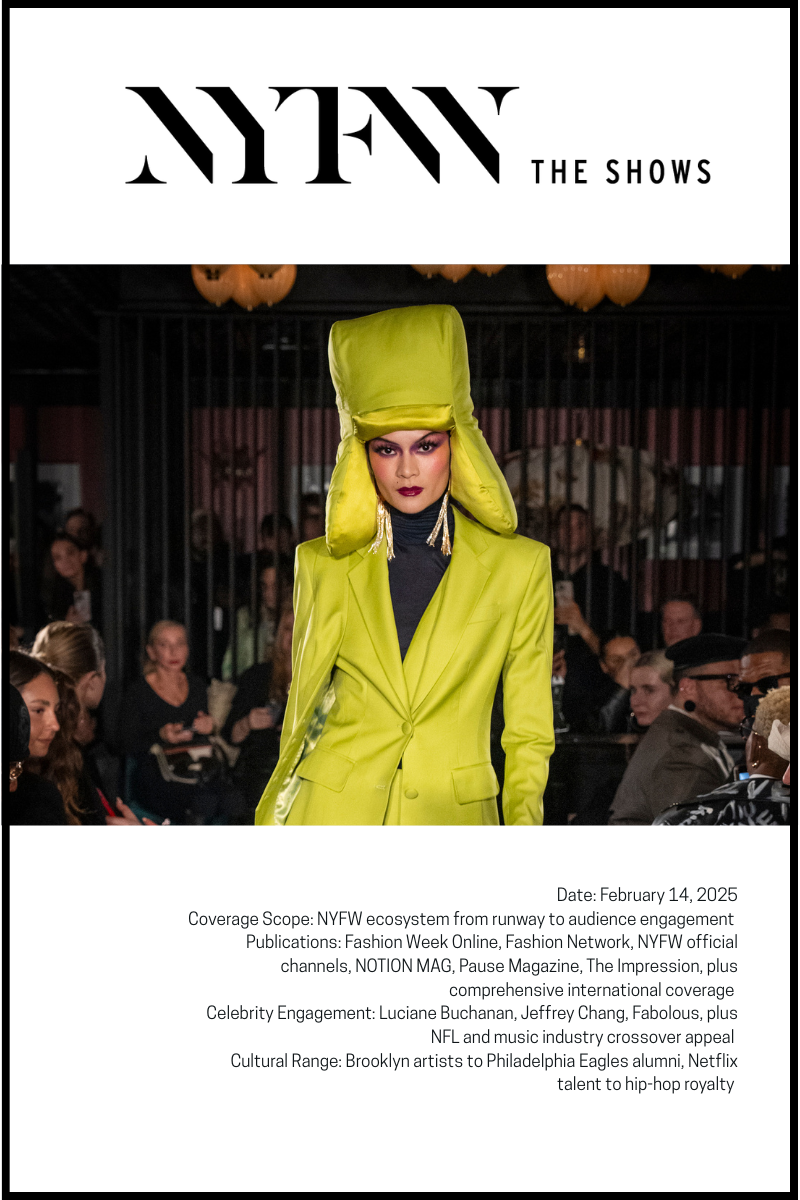 SHAO NYFW F/W ‘25/’26 Recap: