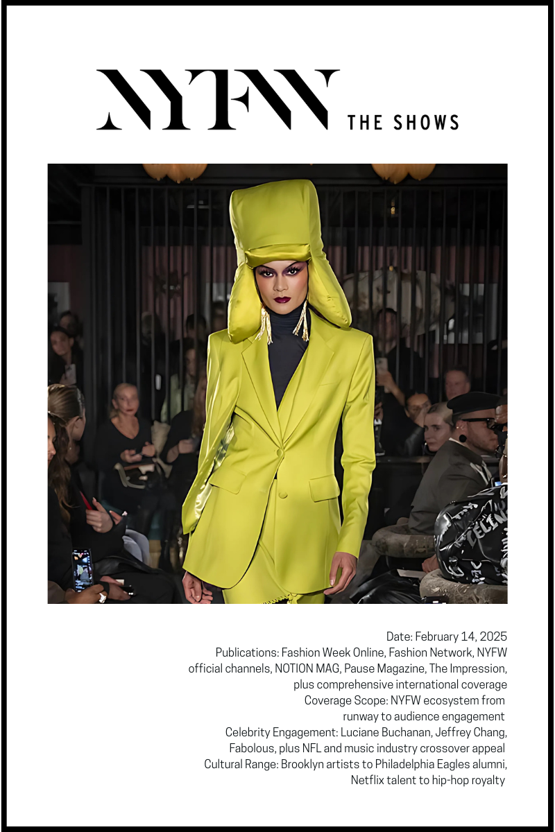SHAO NYFW F/W ‘25/’26 Recap: