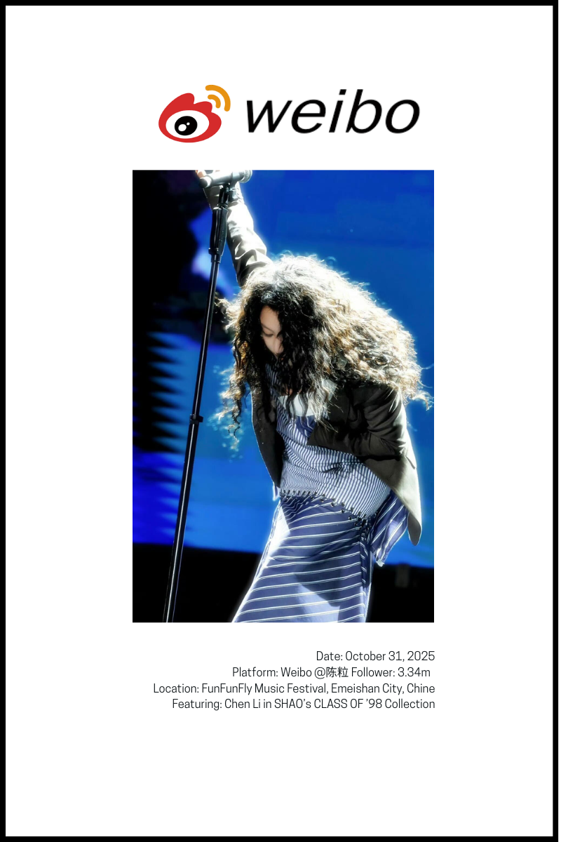 Chen Li in SHAO CLASS OF '98 at FunFunFly Music Festival