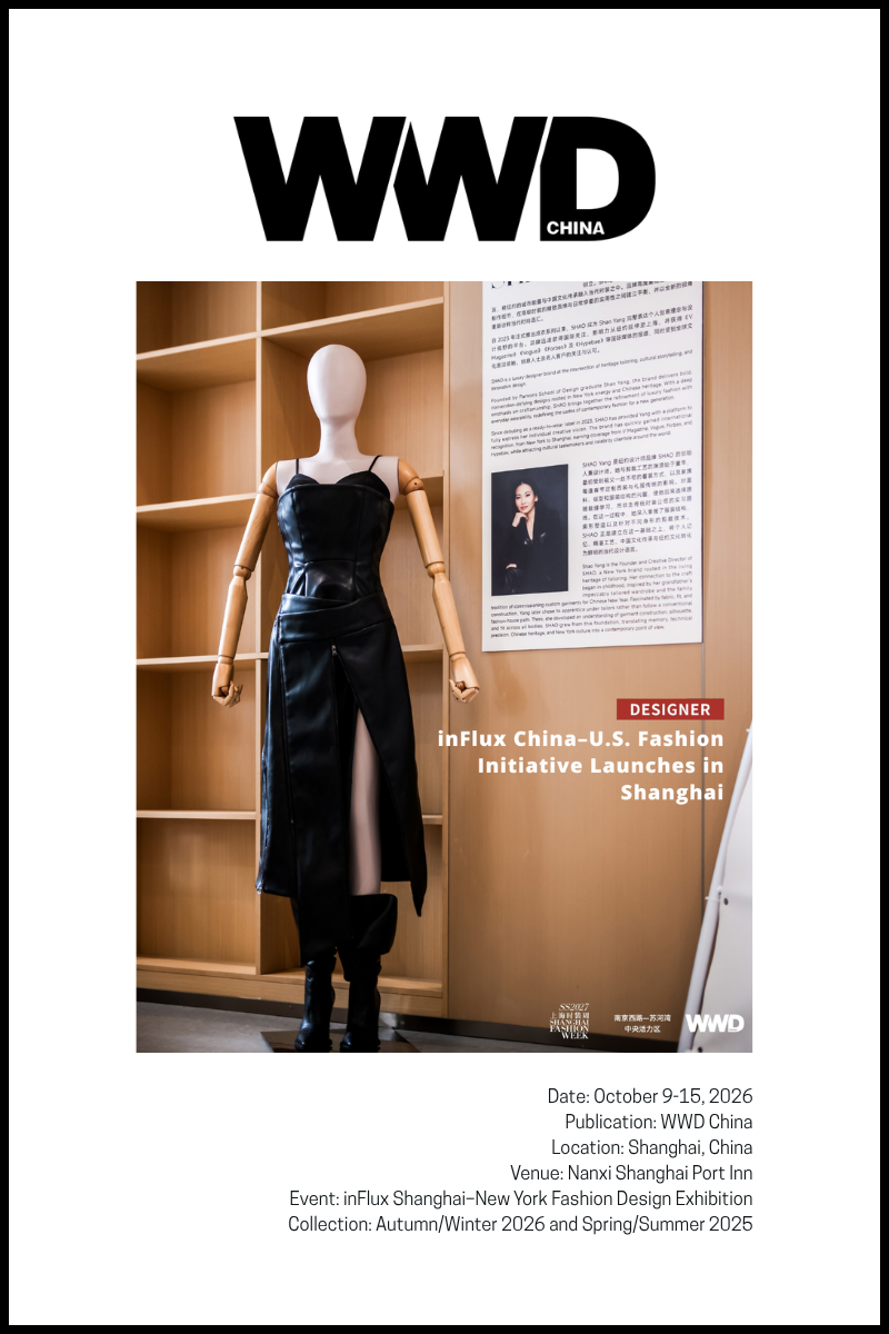 WWD China: In Conversation with Designer Shao Yang