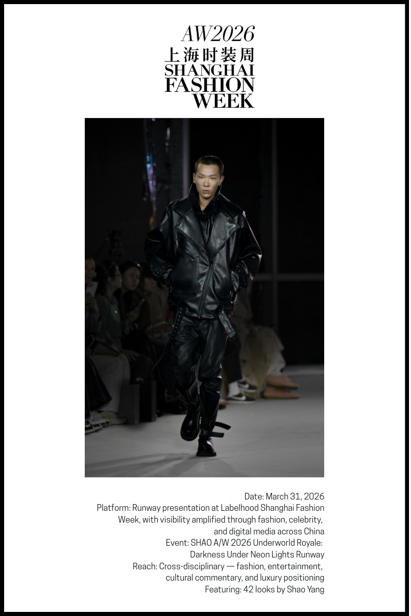 UNDERWORLD ROYALE: DARKNESS UNDER NEON LIGHTS - THE DESIGNER’S SHFW NARRATION