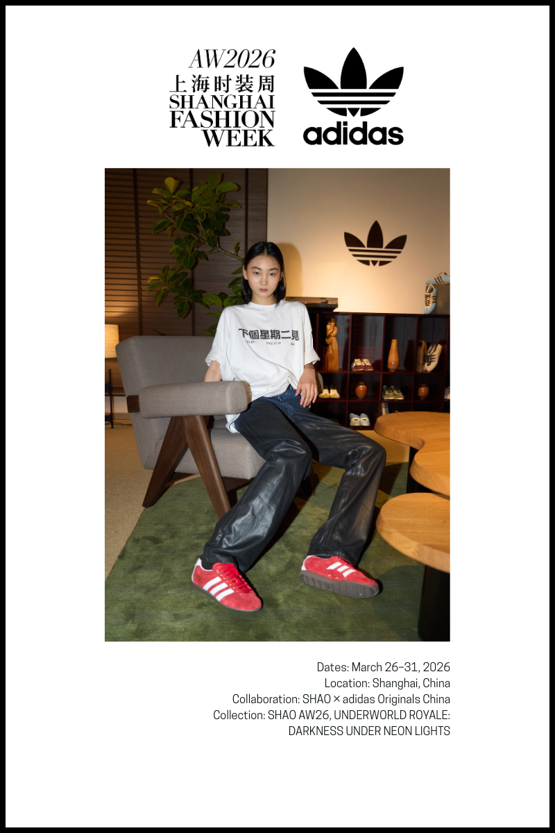 adidas Originals × SHAO at Shanghai Fashion Week AW26