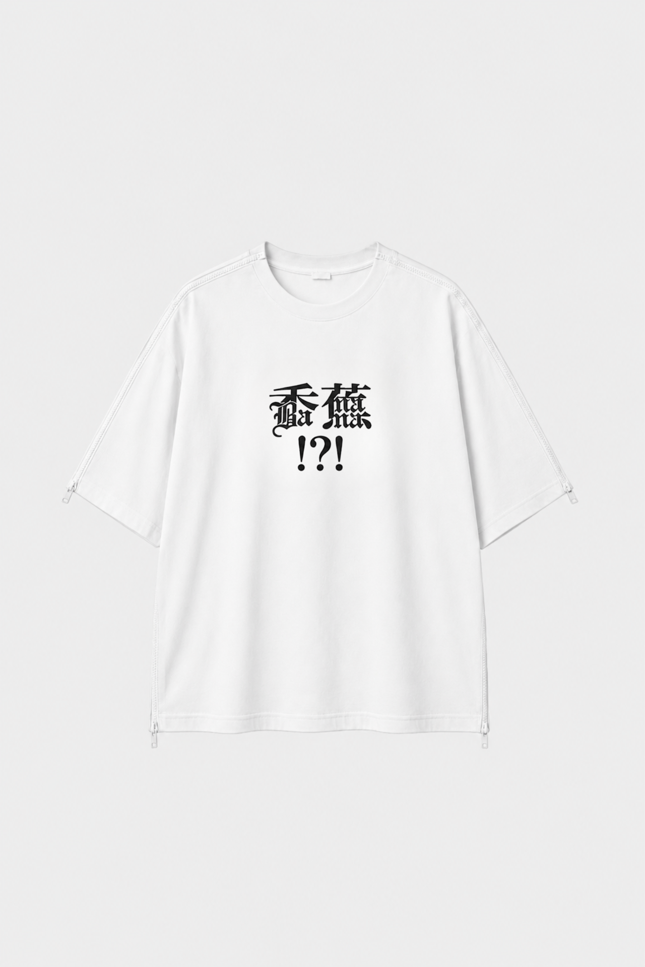 SHAO x CHiNGLiSH WANG Version 2 White graphic T-shirt front