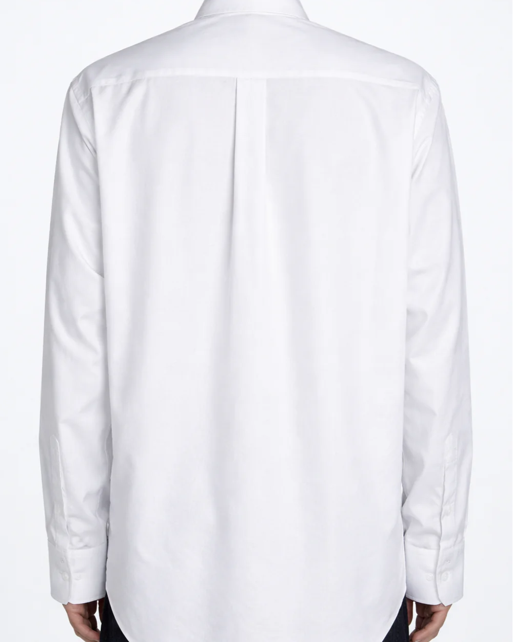 SHAO white cotton Year of the Horse graphic shirt side view