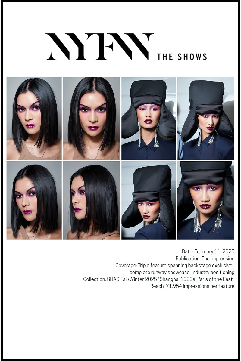 THE IMPRESSION: COMPREHENSIVE SHAO FW25 COVERAGE