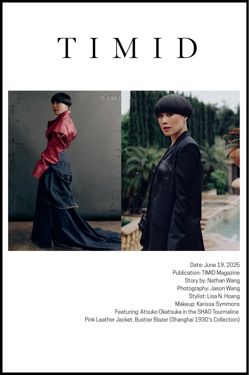 Timid Magazine: Atsuko Okatsuka in SHAO
