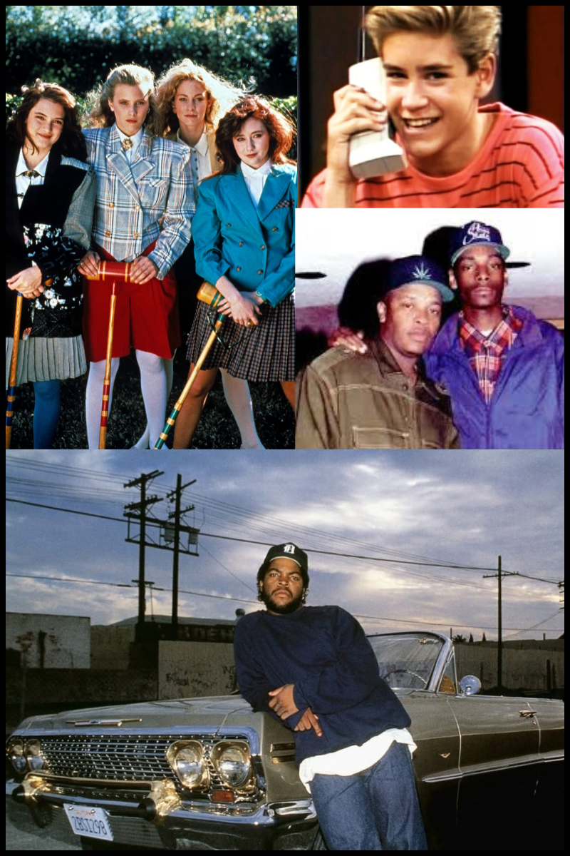 Heathers Shannen Doherty Zack Morris Dr Dre Ice Cube Snoop Dogg 