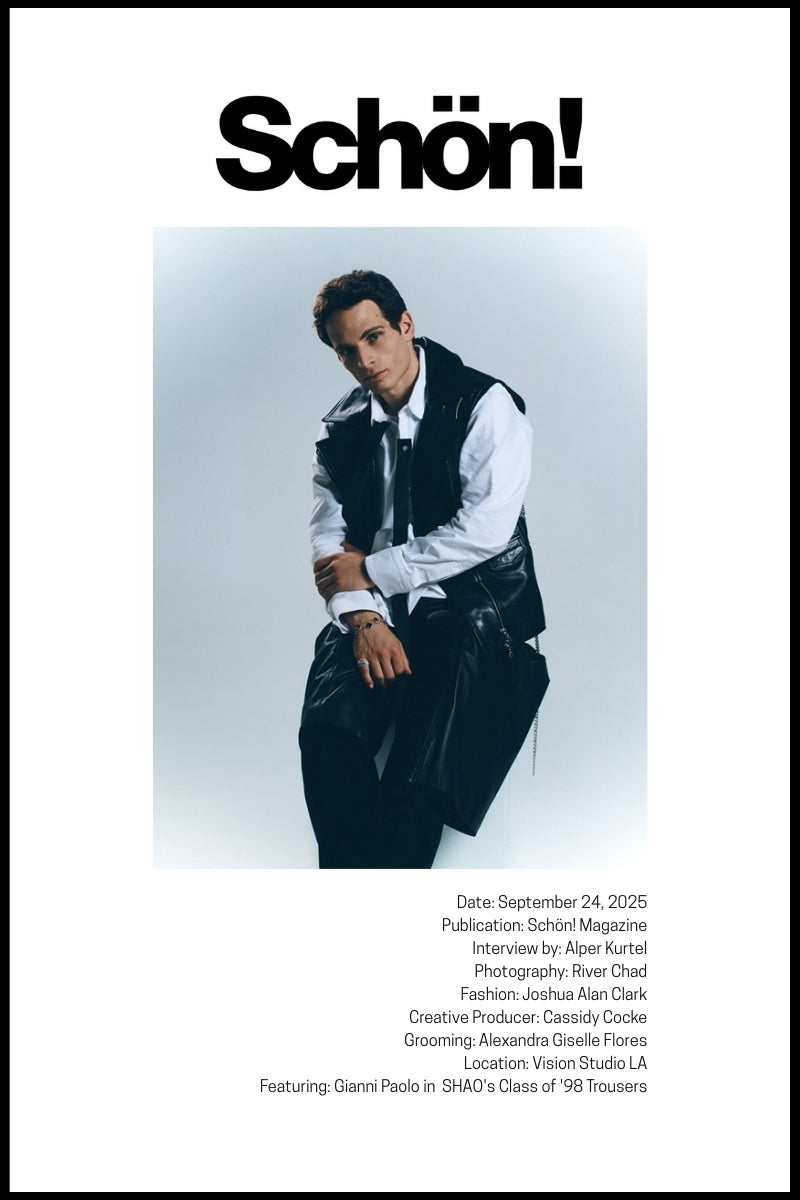 Schön!: Gianni Paolo in SHAO