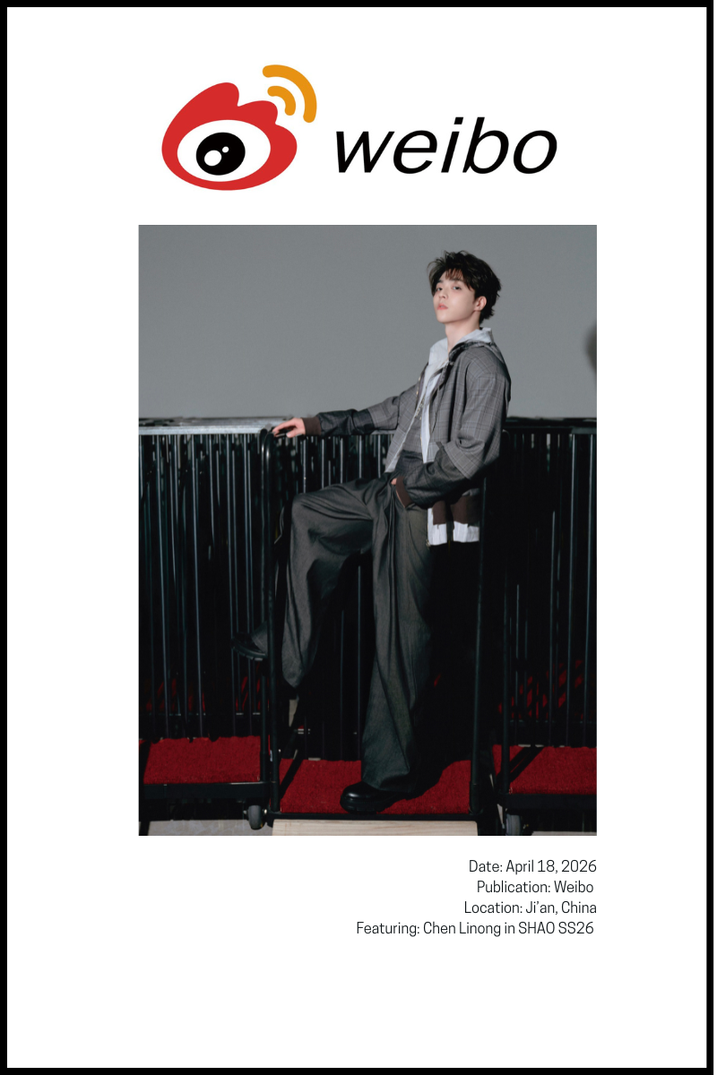 WEIBO: CHEN LINONG IN SHAO