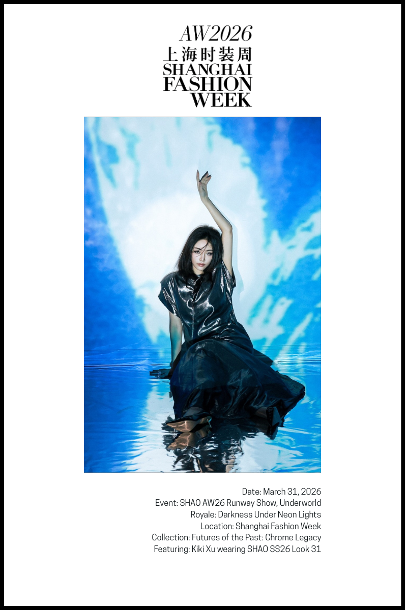 SHANGHAI FASHION WEEK AW26: KIKI XU IN SHAO