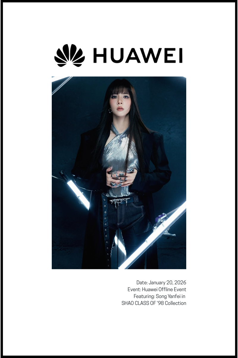 HUAWEI EVENT: SONG YANFEI IN SHAO