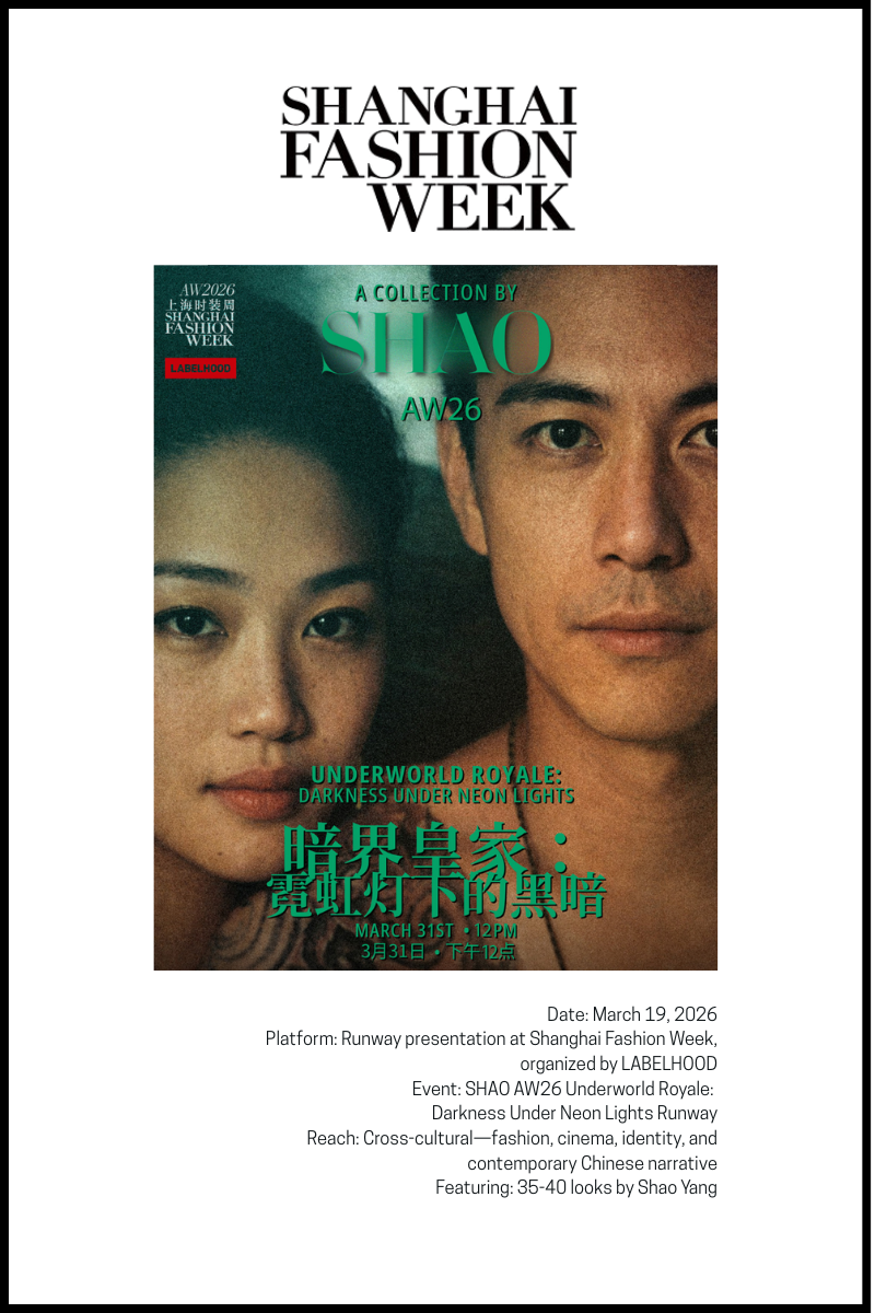 UNDERWORLD ROYALE: DARKNESS UNDER NEON LIGHTS - THE DESIGNER’S SHFW NARRATION