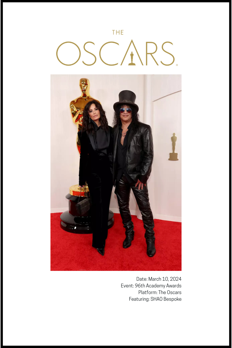 Oscars 2024: Slash in SHAO Bespoke