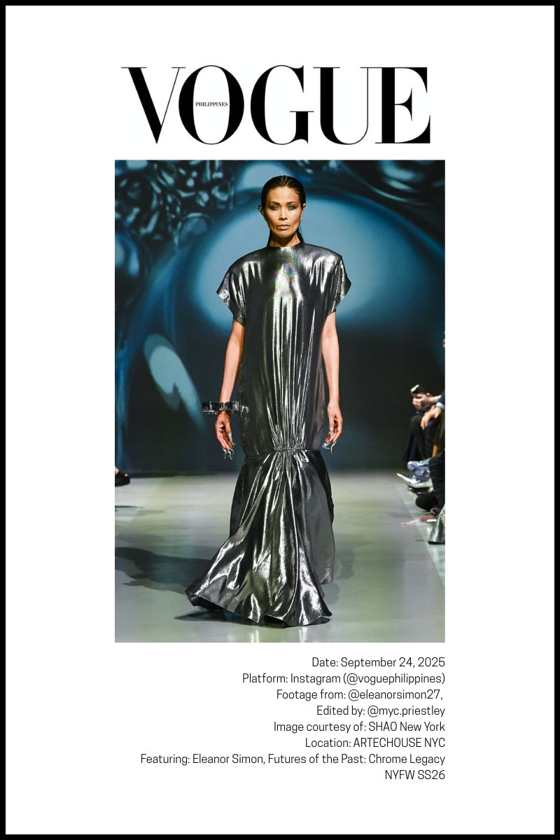 Vogue Philippines: Eleanor Simon Returns to NYFW With Pride, Presence, and Purpose