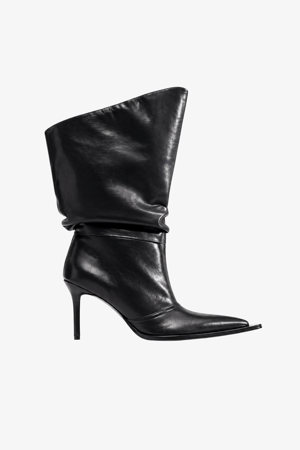 Mid Rise Boots Vegan Leather