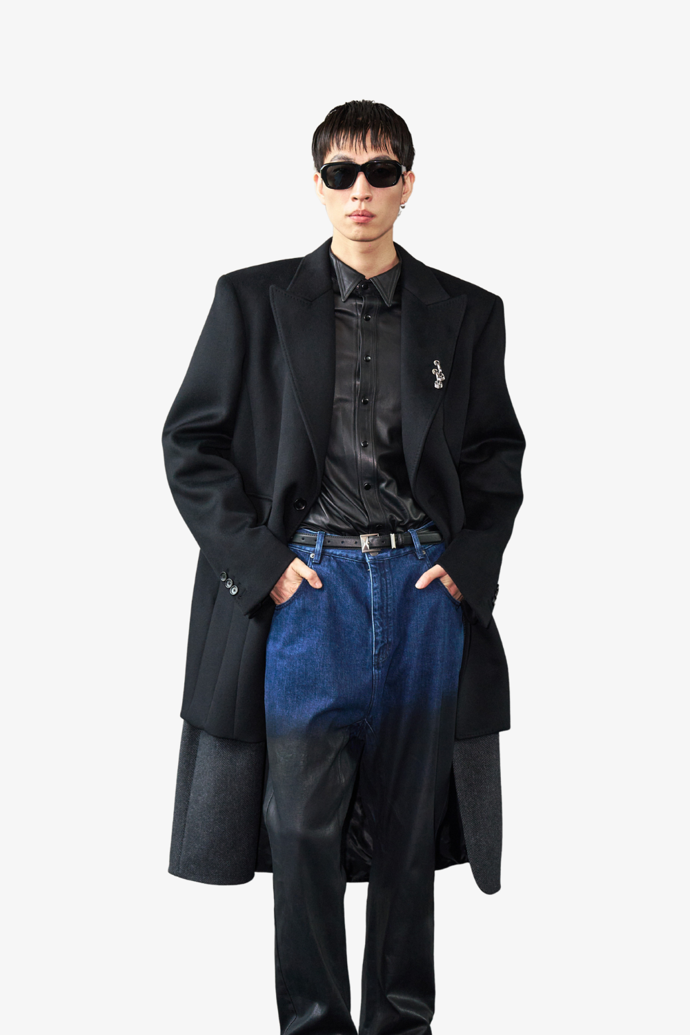 Cashmere Silk Double Layered Coat