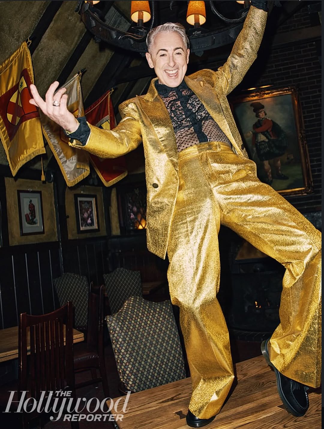 ALAN CUMMING IN SHAO BESPOKEFor The Hollywood Reporter