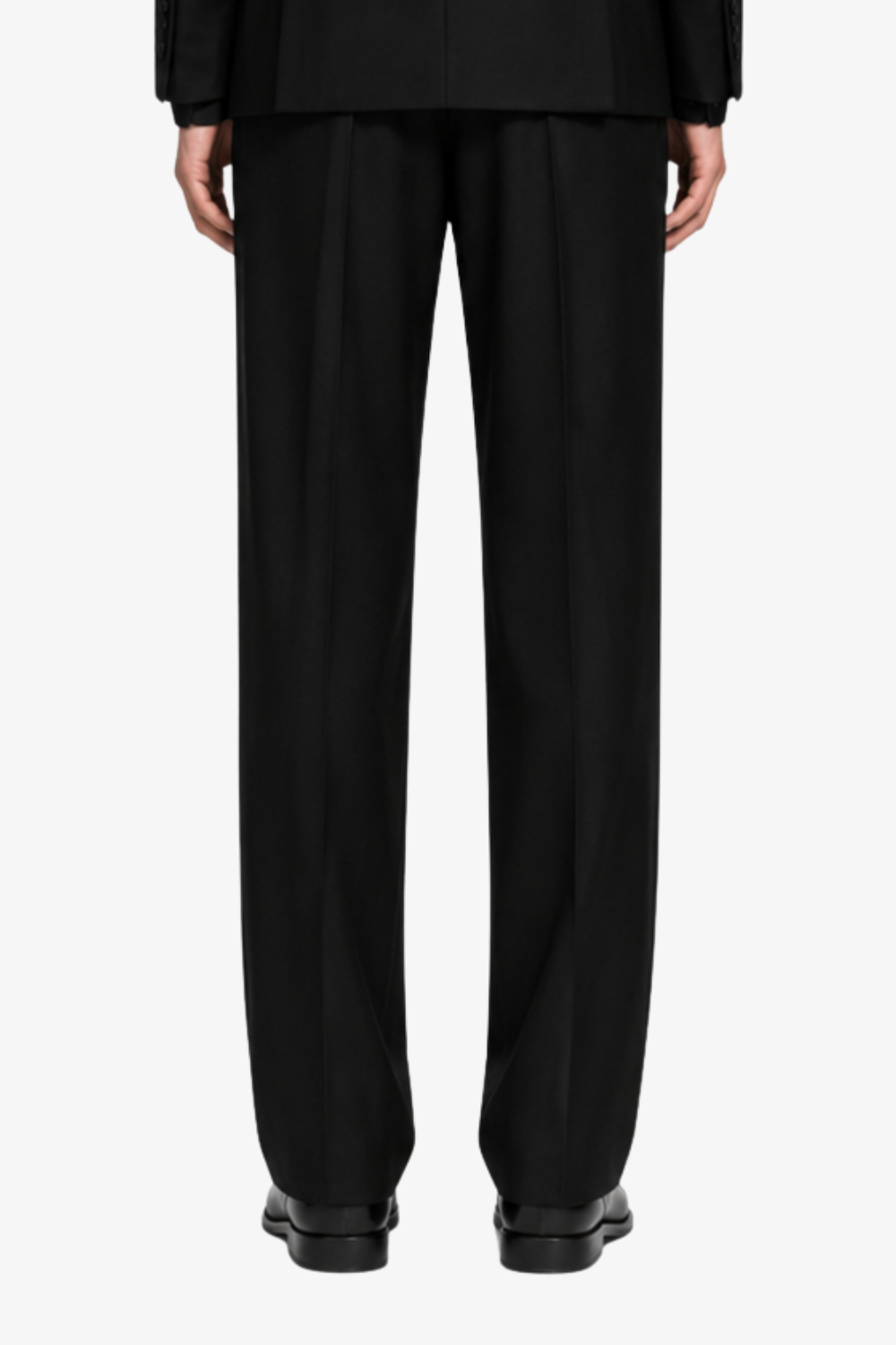 Black Wide-Leg Trousers