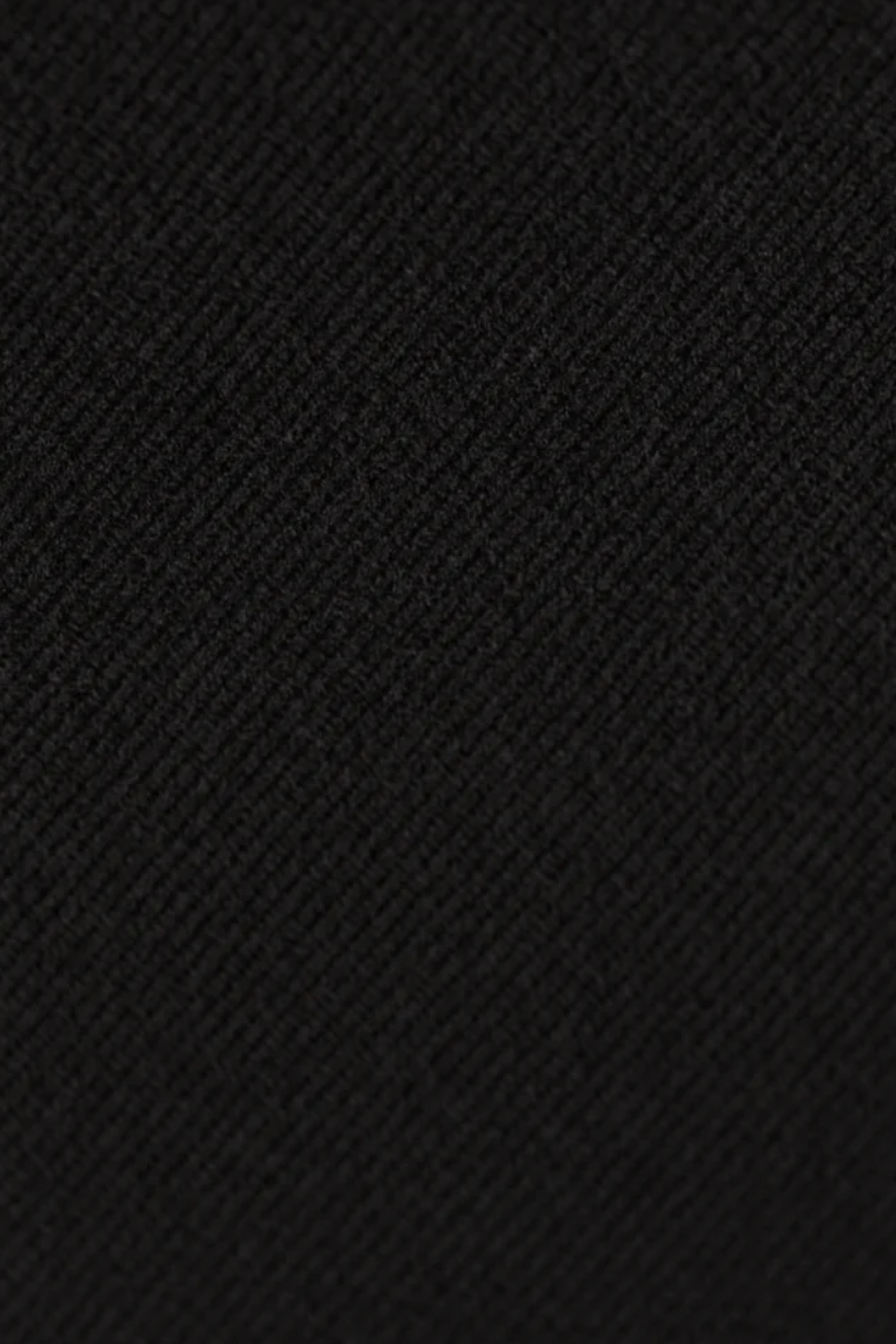 SHAO black wool skinny tailored jogger swatch